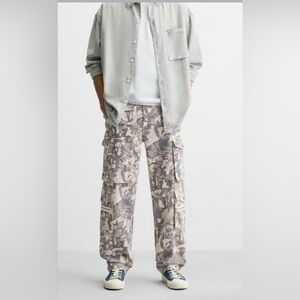 ZARA || Men's Camouflage Cargo Pants. Sz. XL